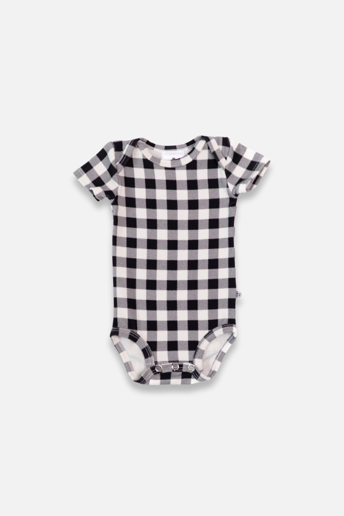 Baby Short Sleeve Bamboo Onesie-6