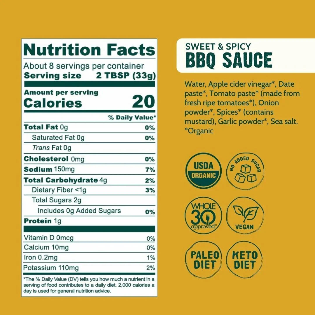 BBQ Sauce - Sugar Free