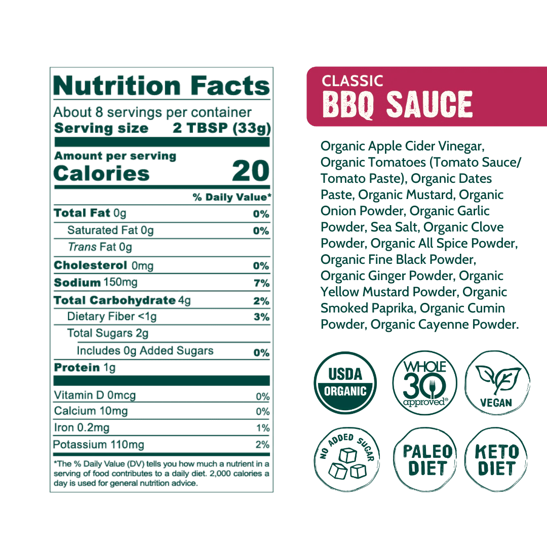 BBQ Sauce - Sugar Free