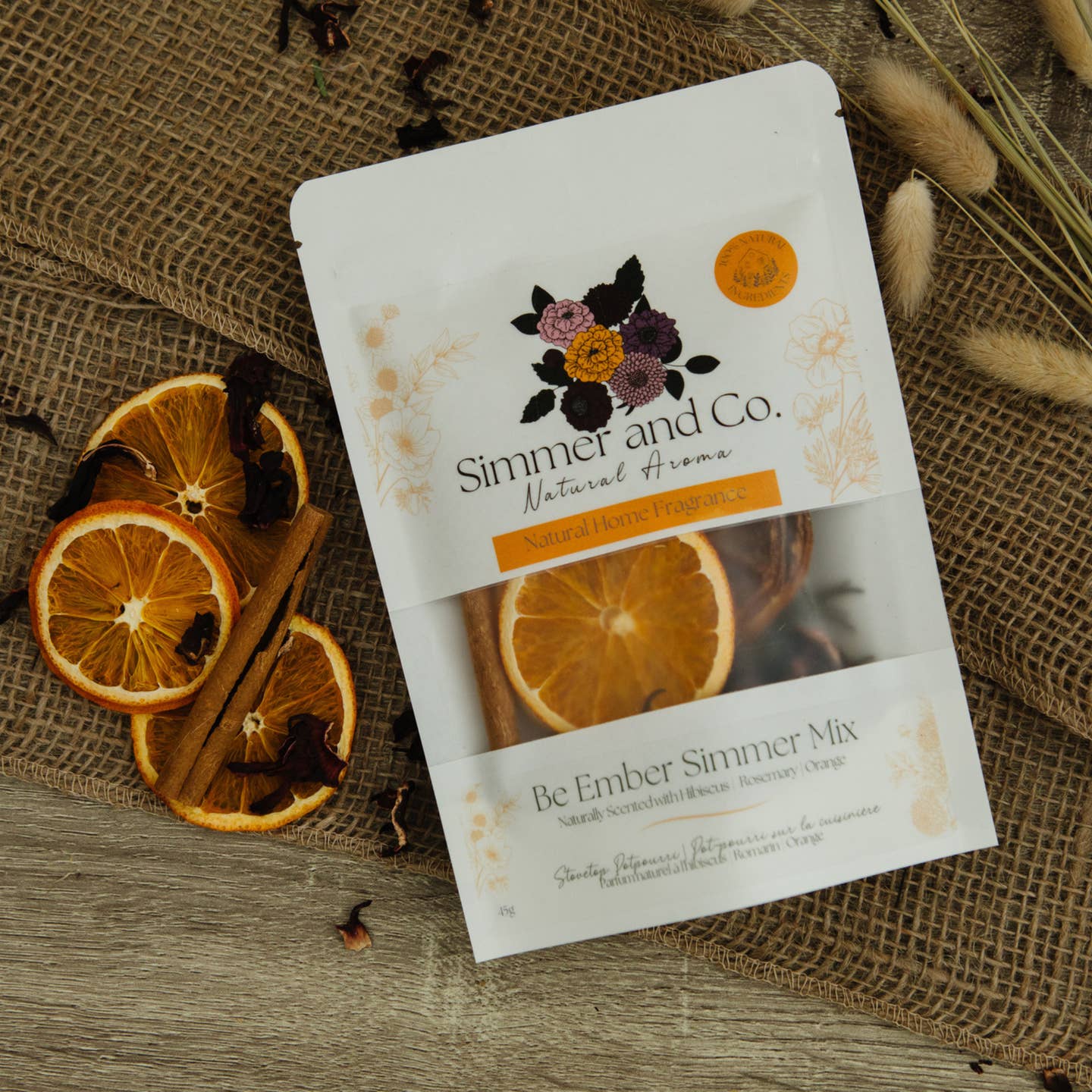 Be Ember Simmer Pot Mix – Natural Autumn Spice Aroma