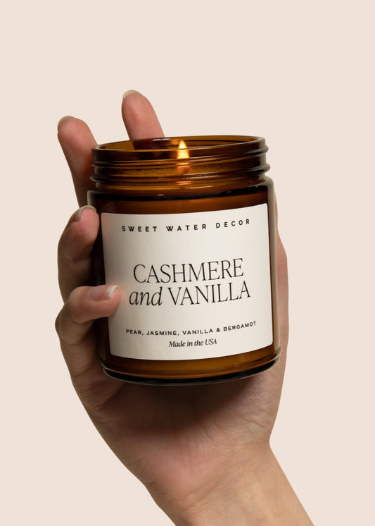 Cashmere and Vanilla Candle