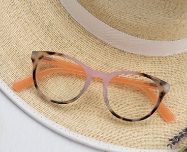Ember Glasses - Chai Turquoise & Pink