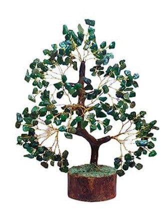 Green Jade Crystal Tree (300 chips)-1