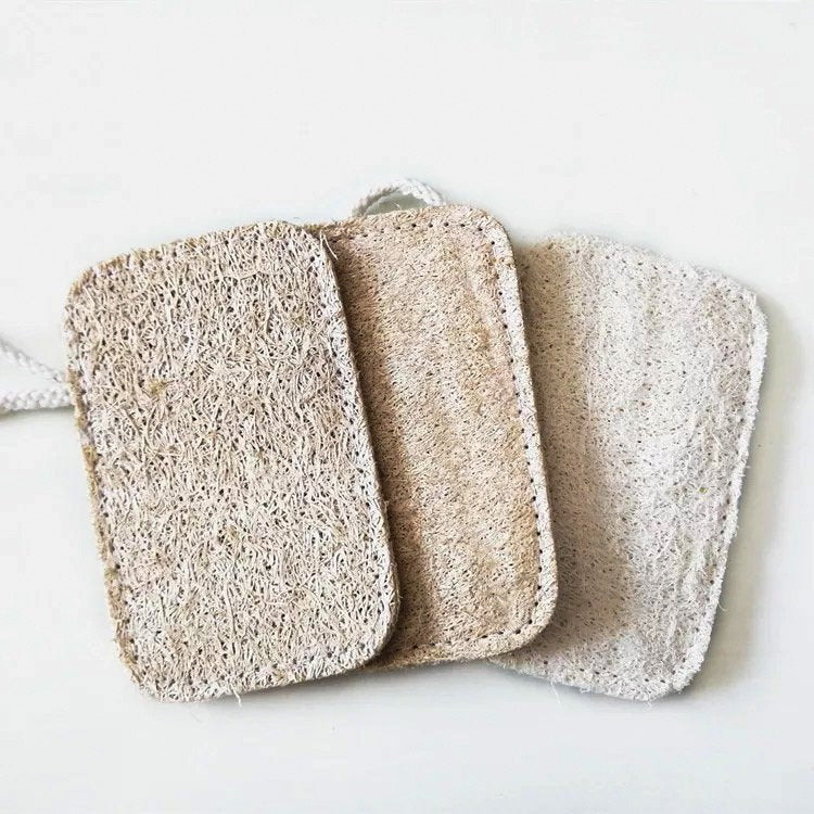 Natural Loofah Kitchen Sponge 3 Pcs-Zero Waste Dish Sponge-0
