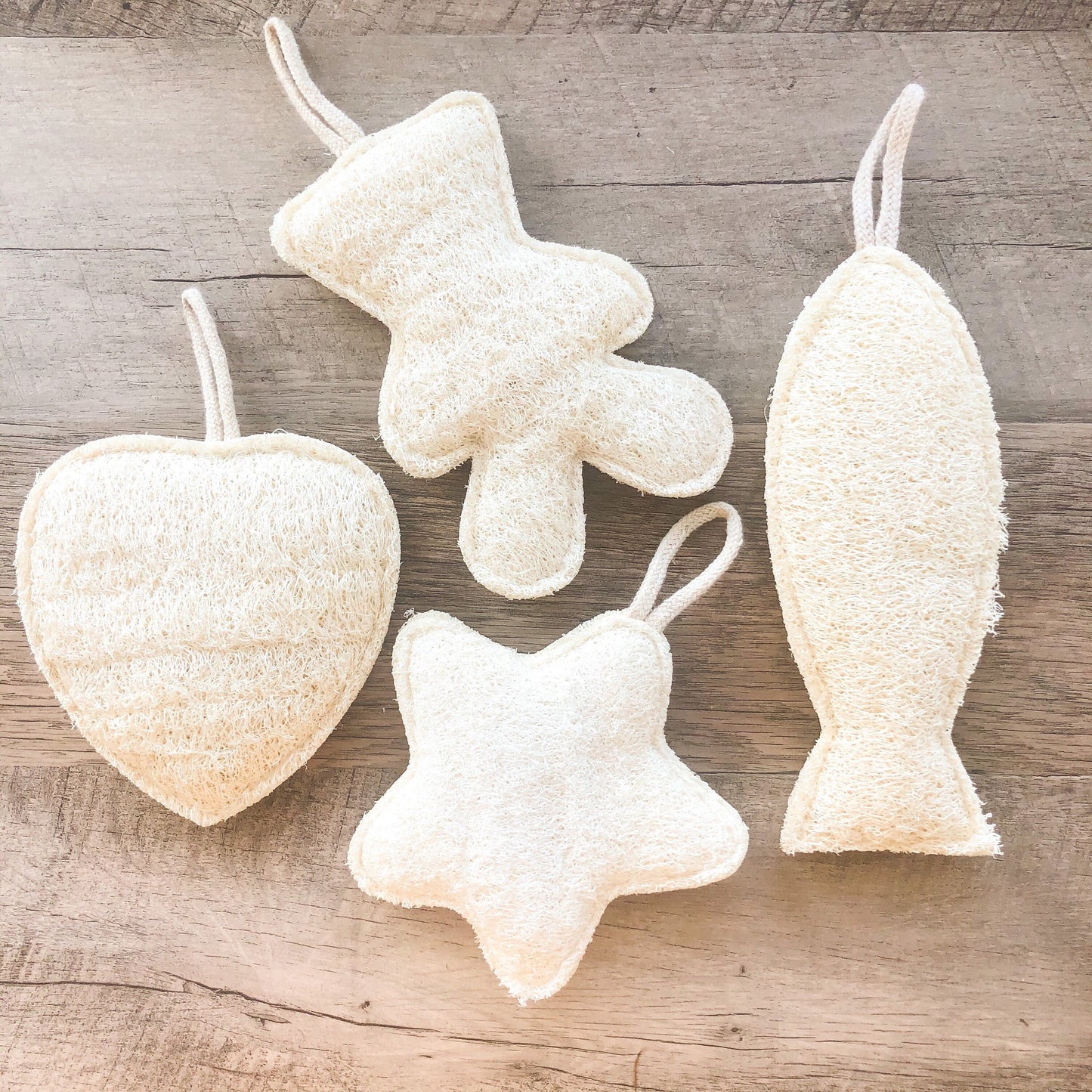 Natural Organic Loofah Bath & Kitchen Sponge - Zero Waste Plastic Free Sponge-3