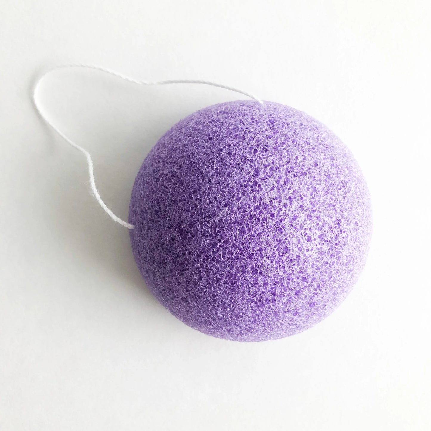 Natural Biodegradable Konjac Cleansing Sponge - Organic Vegan Facial Sponge - Charcoal | Lavender | Green Tea | Turmeric | Aloe | Rose clay-5