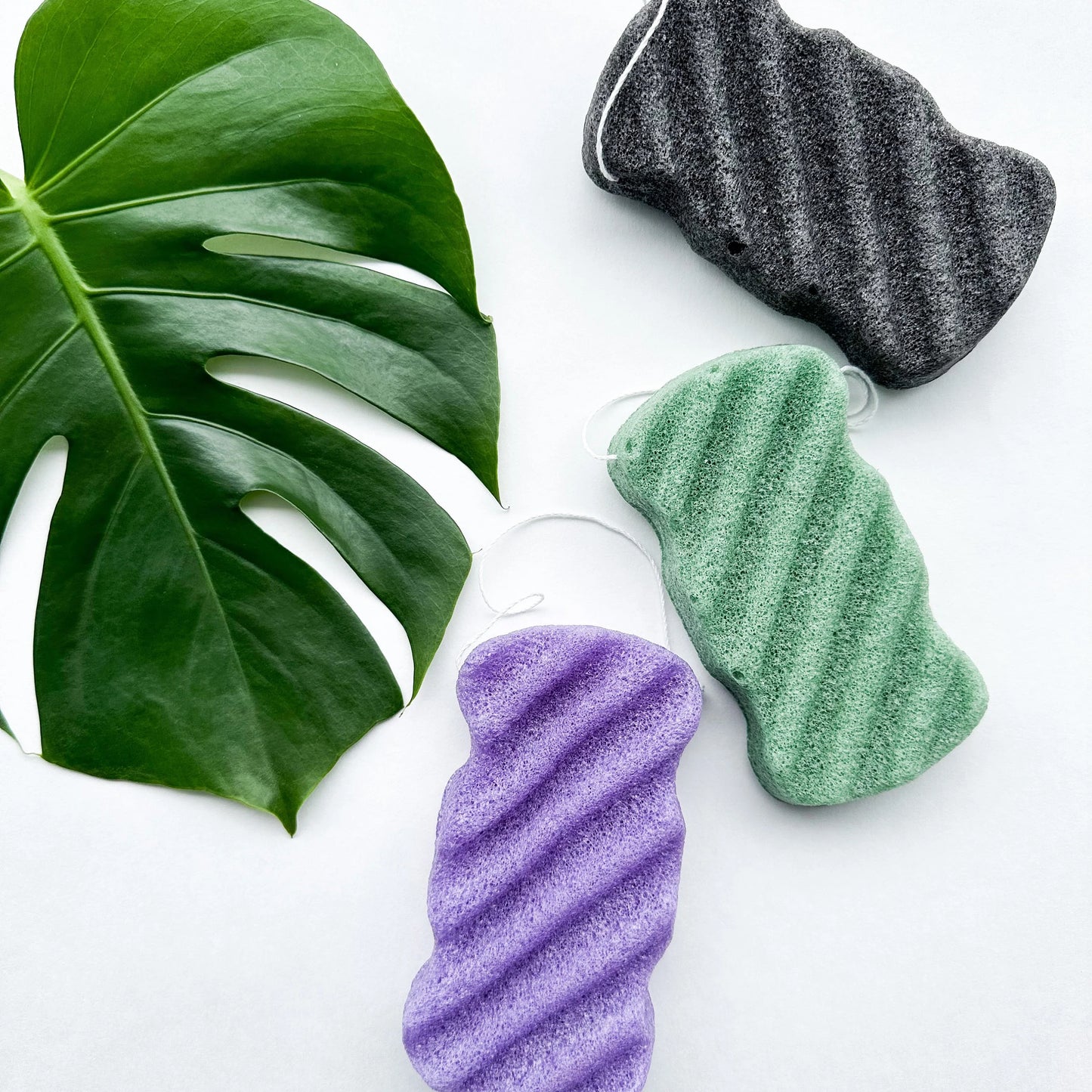 Natural Organic Konjac Body Sponge - Biodegradable Zero Waste Plastic Free Facial, Body & Bath Sponge - Sustainable Living and Bathroom-0