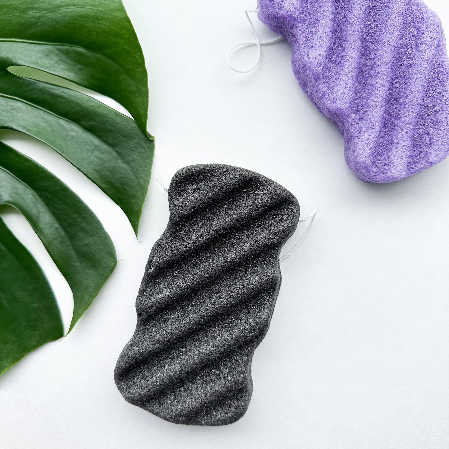 Natural Organic Konjac Body Sponge - Biodegradable Zero Waste Plastic Free Facial, Body & Bath Sponge - Sustainable Living and Bathroom-3