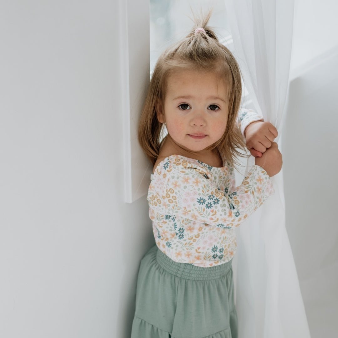 Kids Bamboo Audrey Bodysuit-4