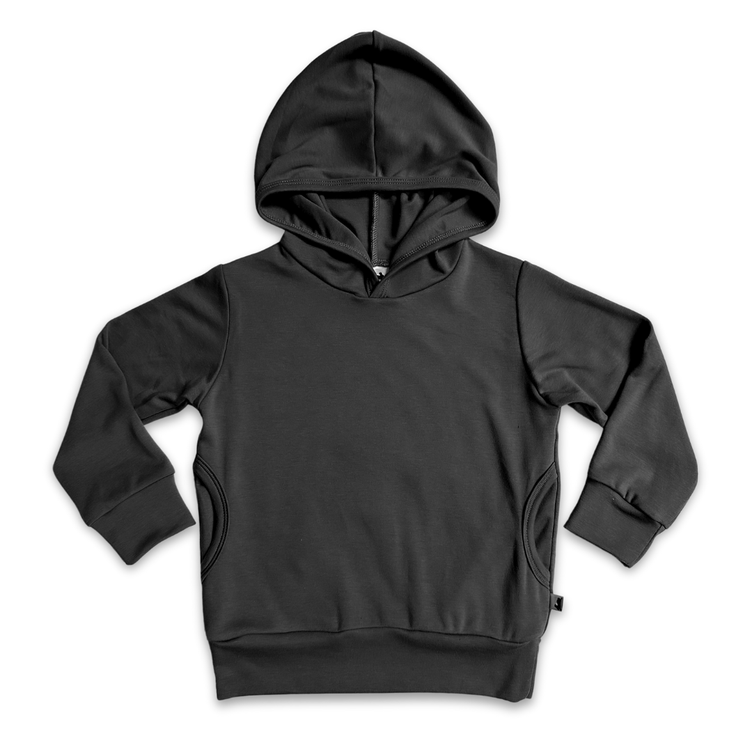 Kids Lightweight Bamboo Hoodie with Side Seam Pockets-8