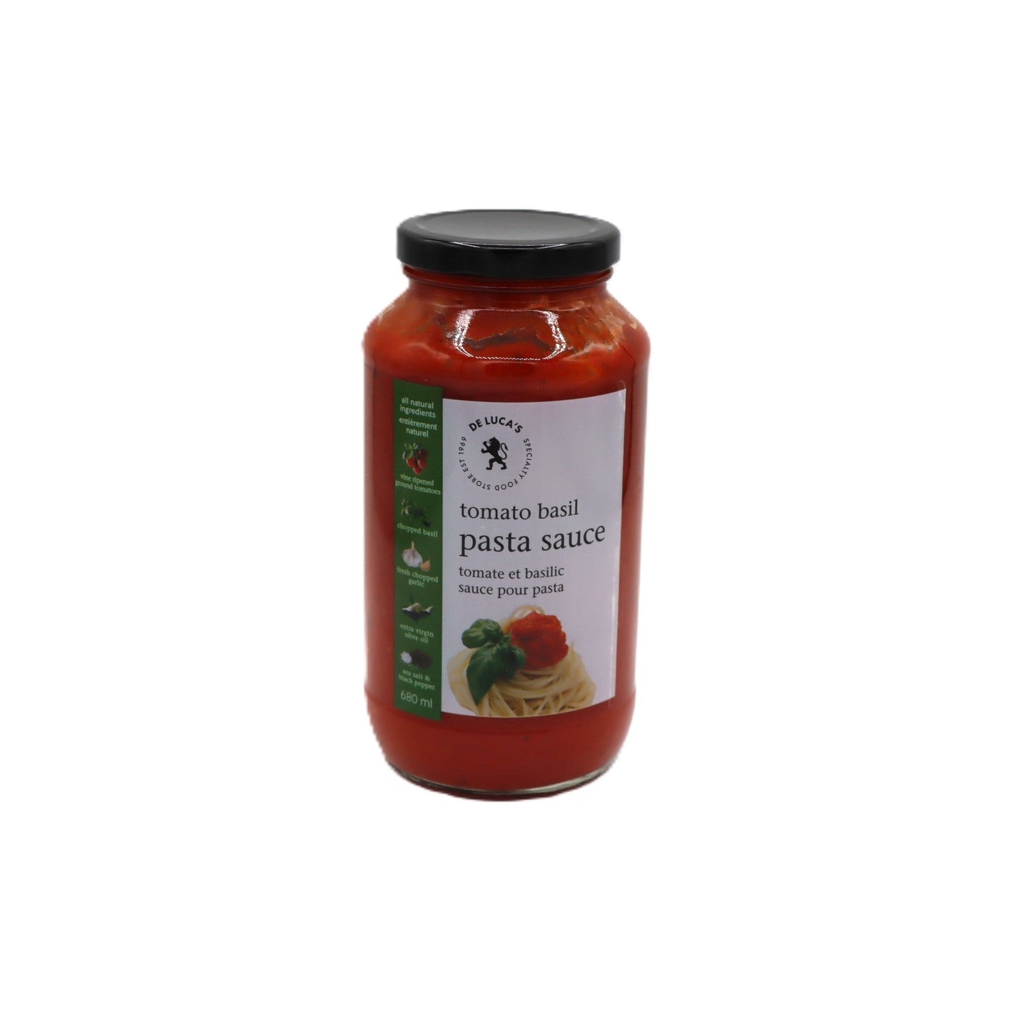 DeLuca’s pasta sauce