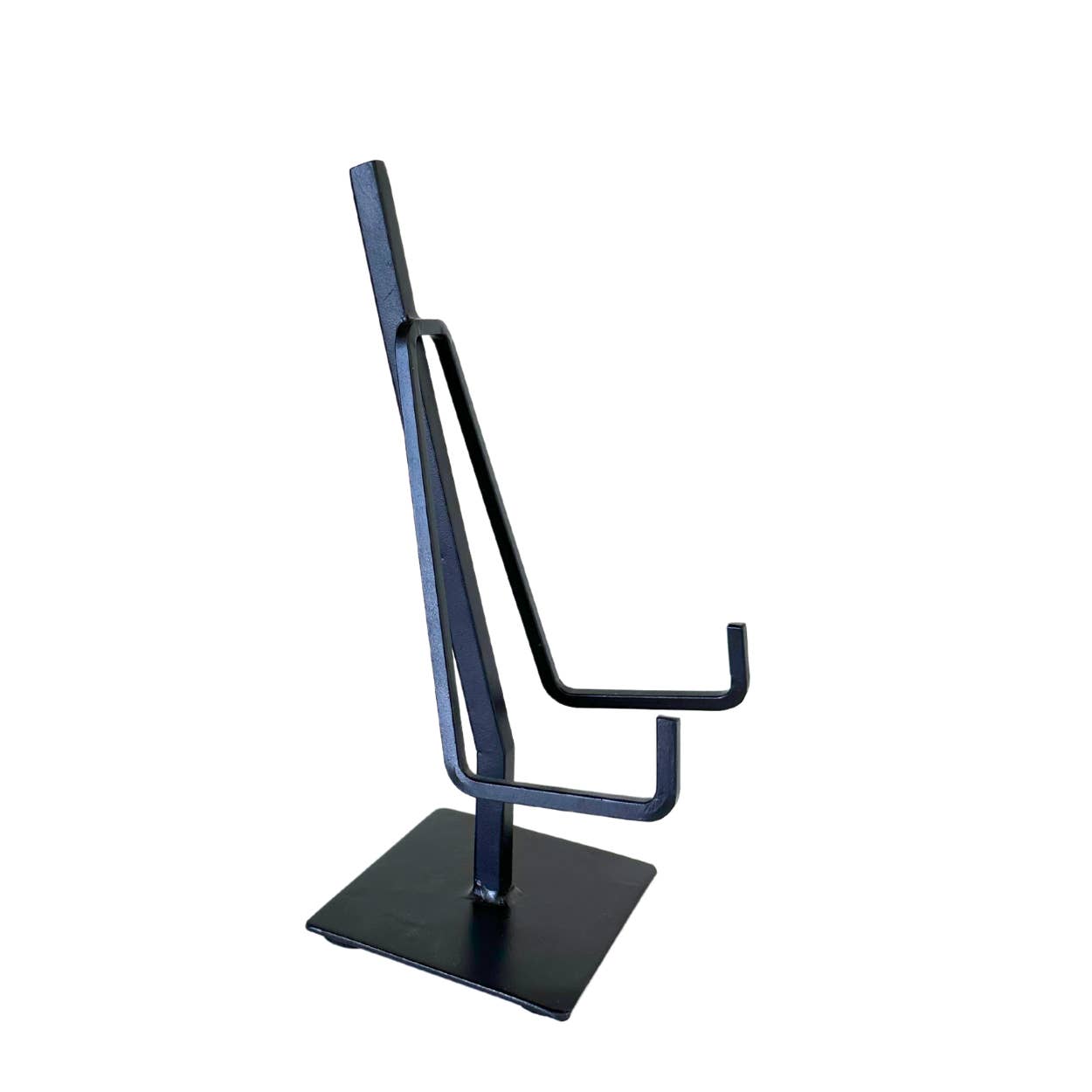 Picture Easel Stand | Dual Arm Black Iron