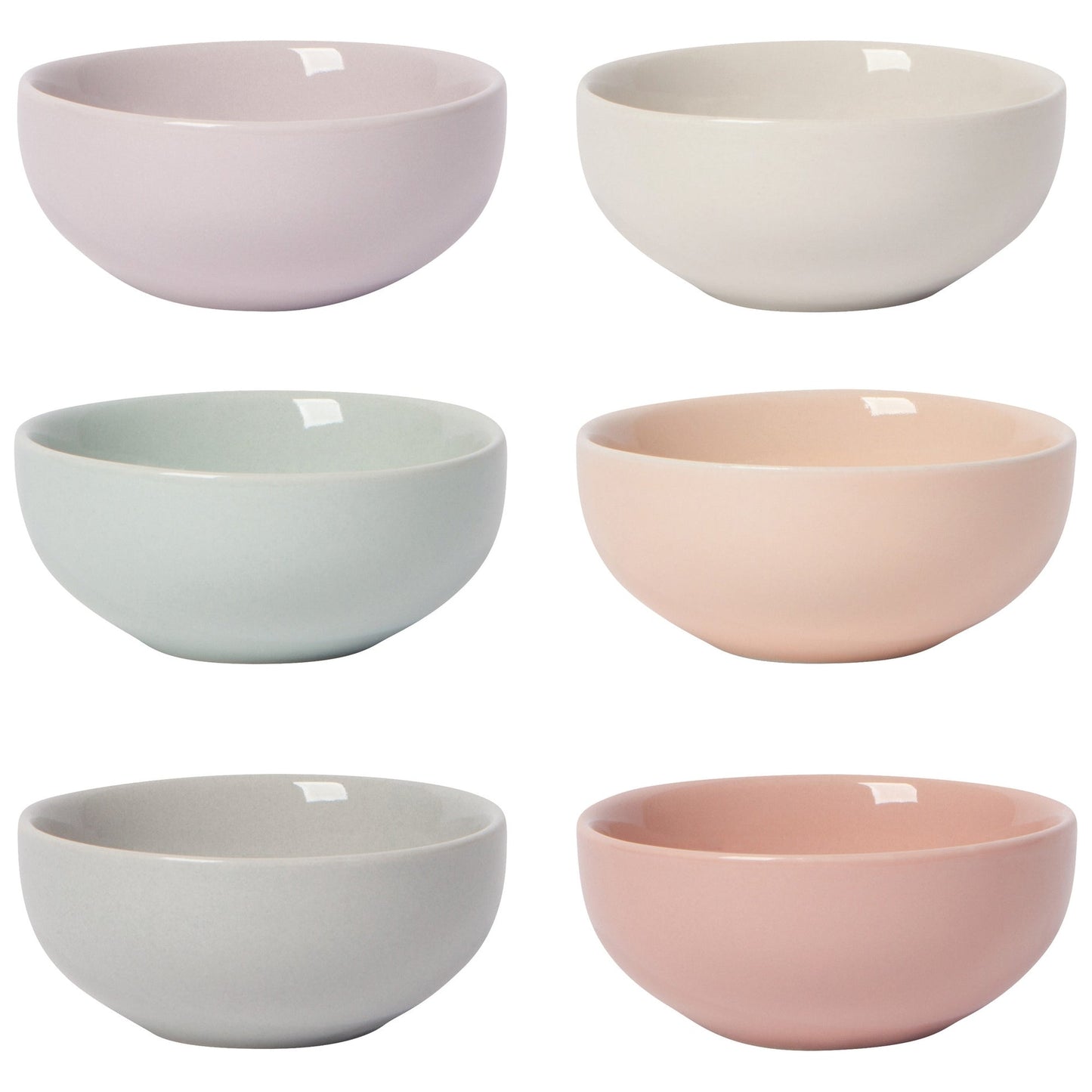 Pinch Bowls, Set of 6 - Cloud