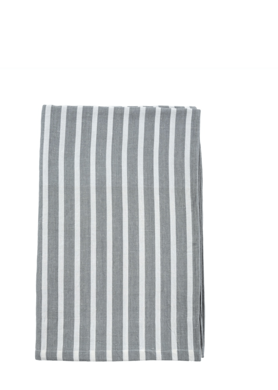 Positano Tablecloth – Denim Grey