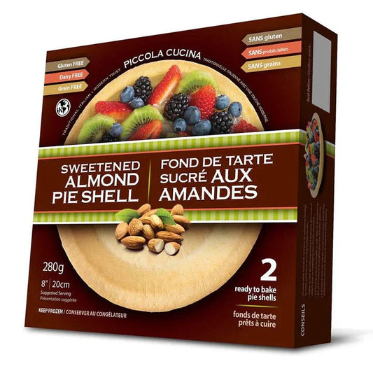 Sweetened Almond Pie Shell