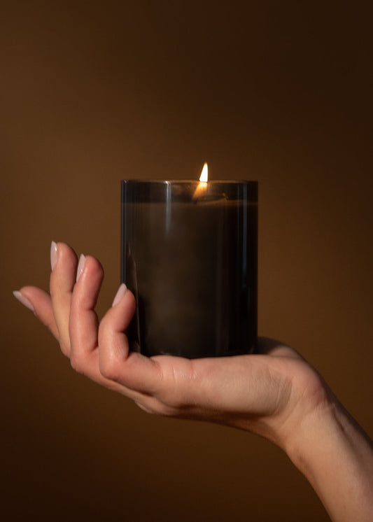 The Lumberjack Glass Candle