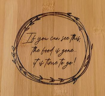 Bamboo Paddle Cutting / Charcuterie Board-9