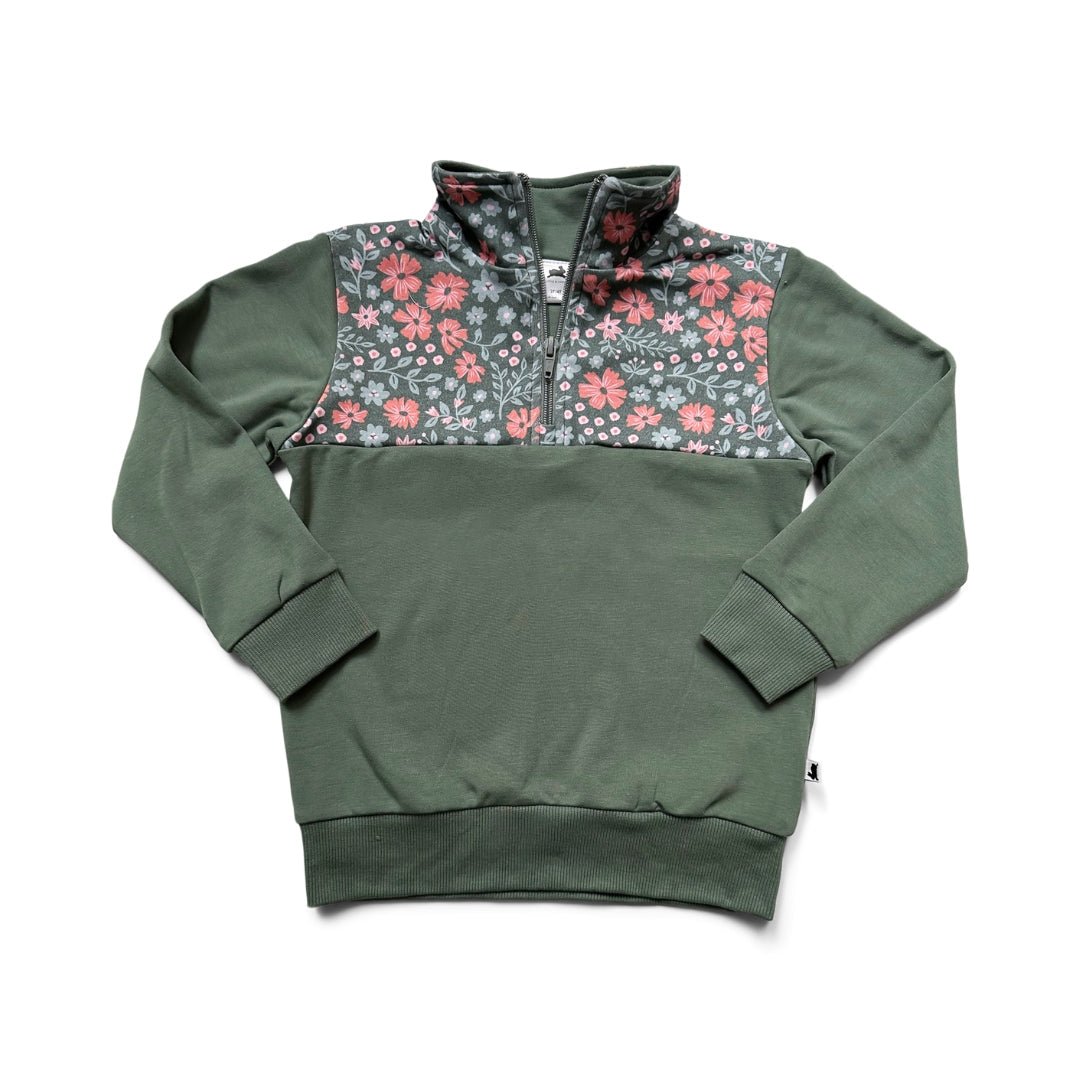 Youth Bamboo Fleece Half Zip-6