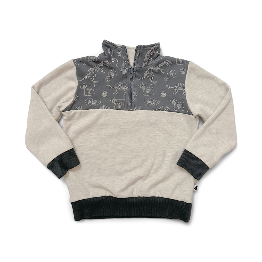 Youth Bamboo Fleece Half Zip-5