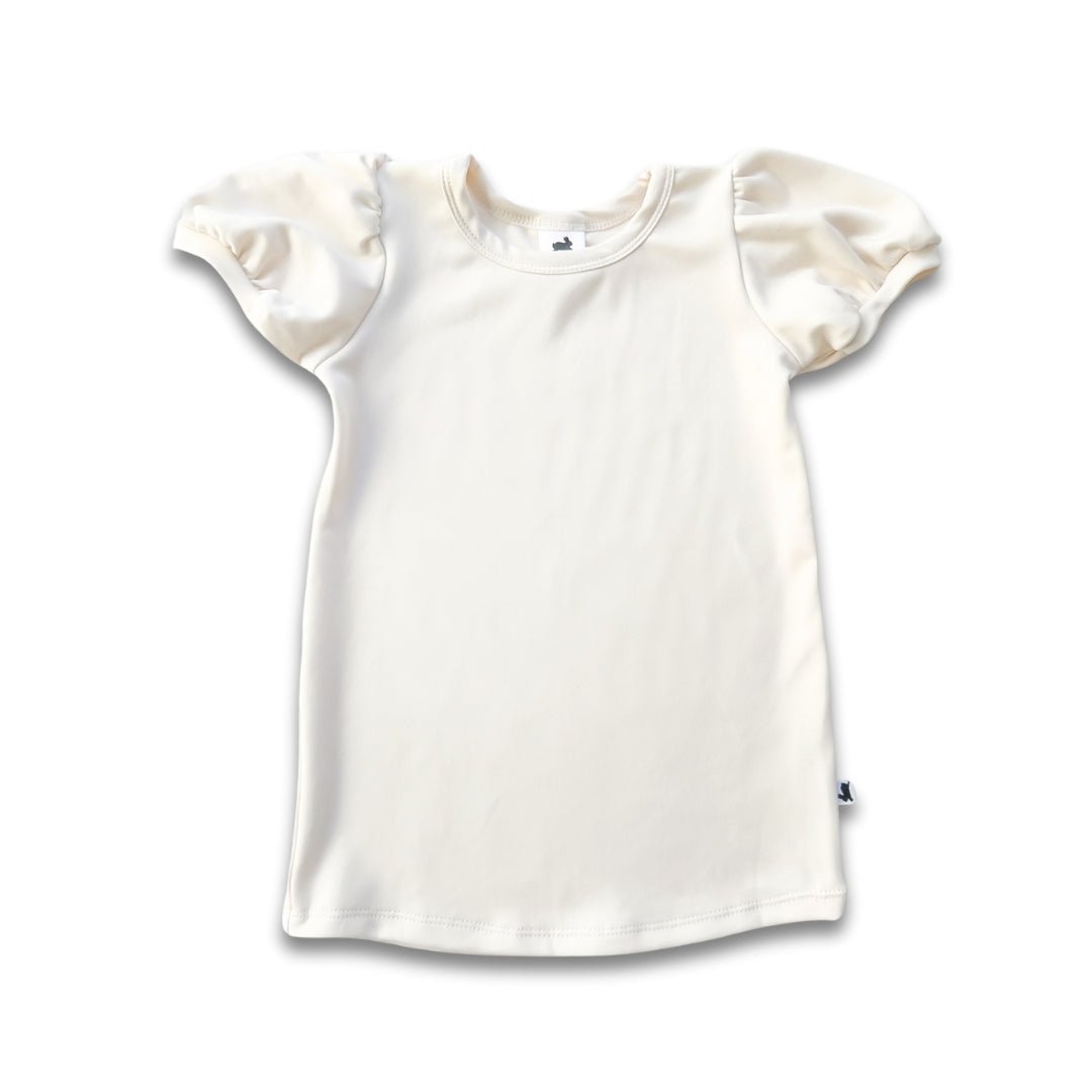 Youth Bamboo Puffed Sleeve T-shirt-3