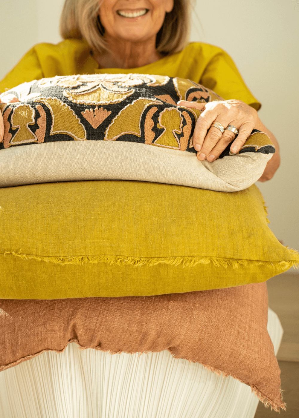 Zenith Suzani Pillow