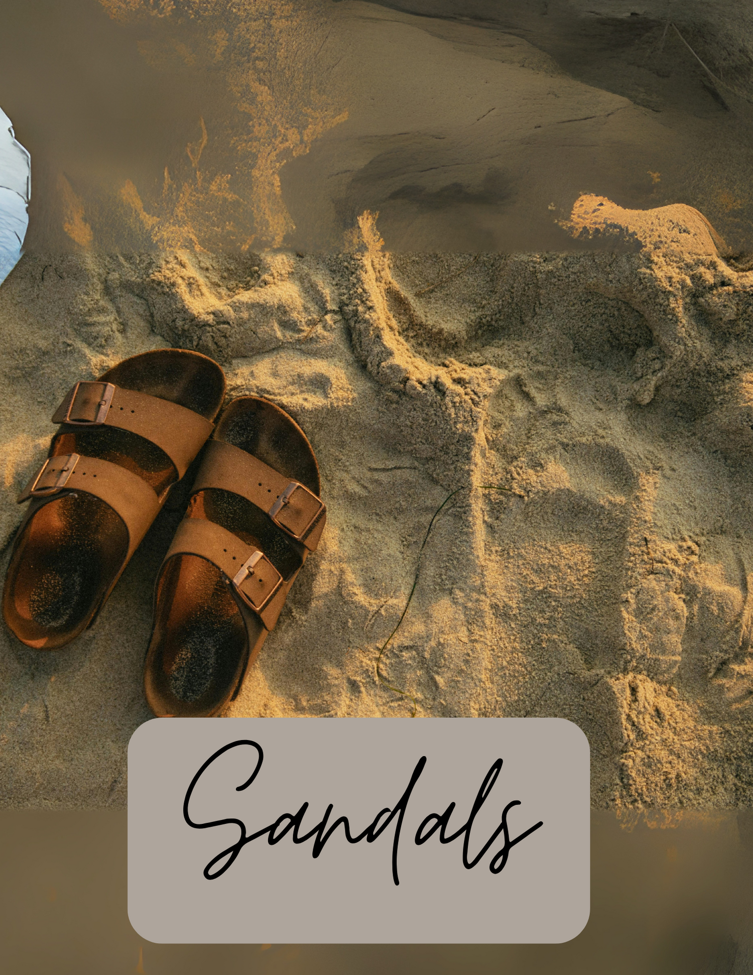 Leather Sandals for Holiday Time