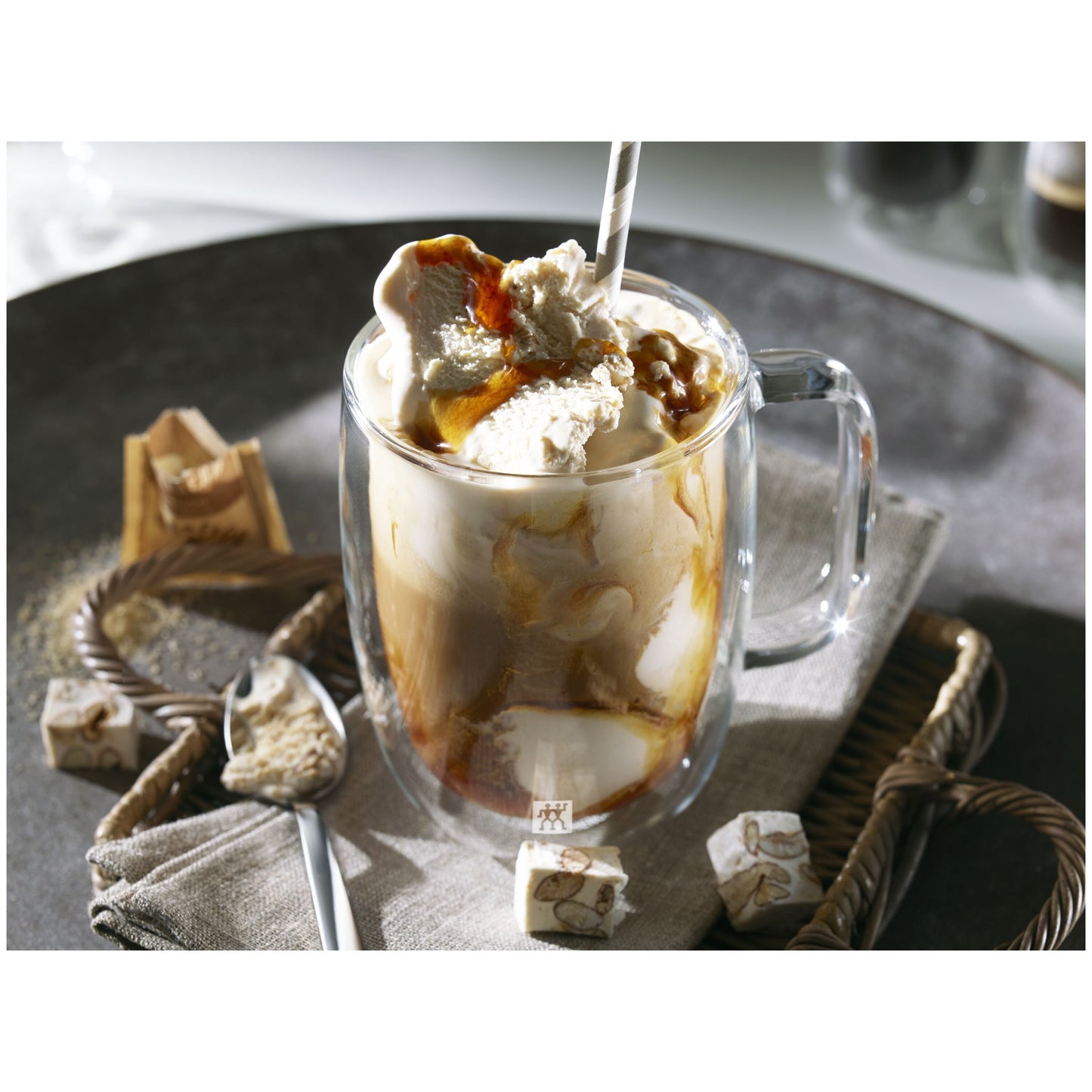 ZWILLING Sorrento Plus 2 Piece Coffee Glass Set, Transparent-3