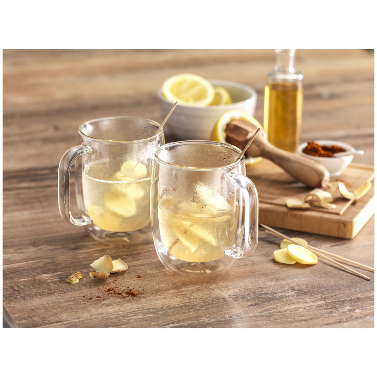 ZWILLING Sorrento Plus 2 Piece Coffee Glass Set, Transparent-2