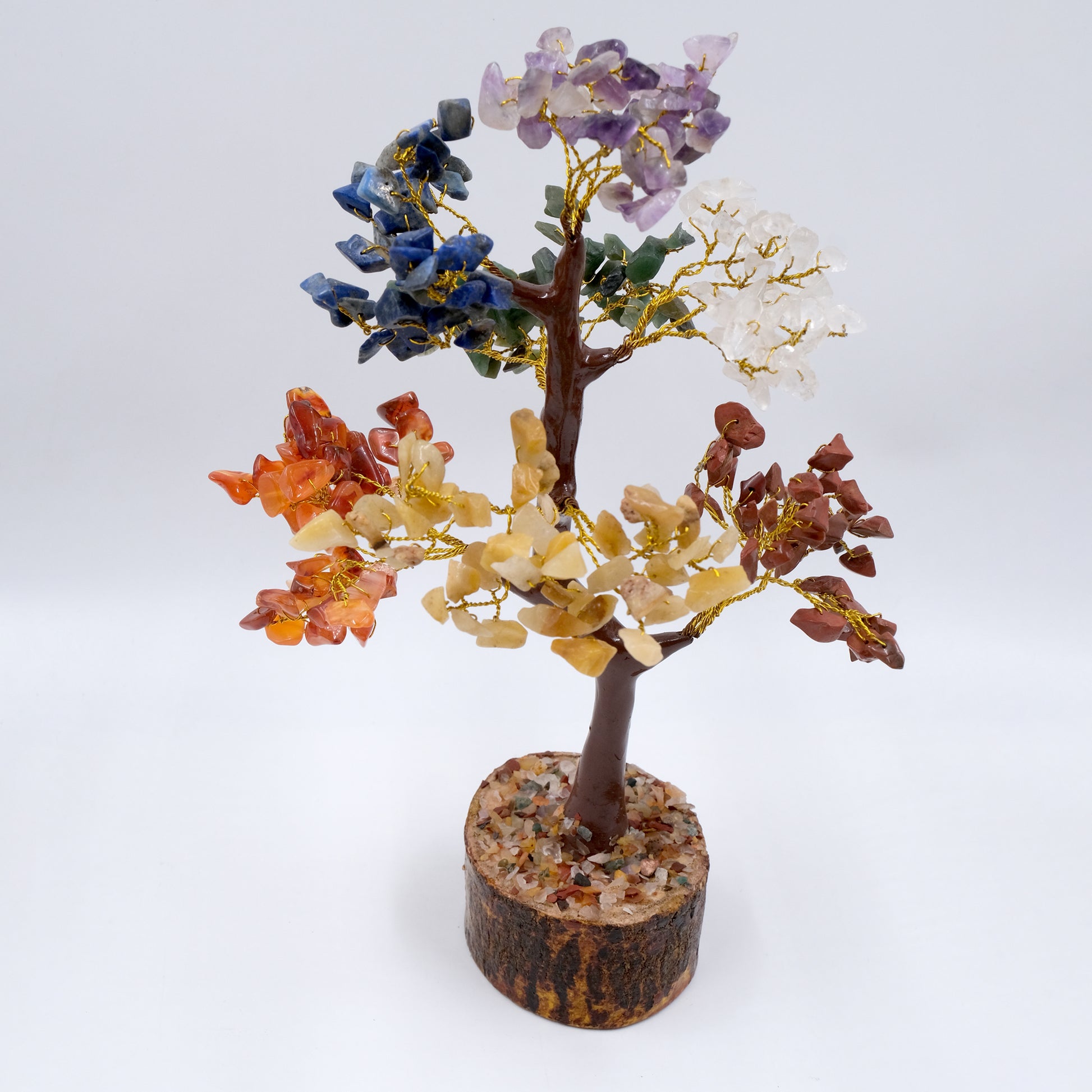 Seven Chakra Tree Crystal Healing Gemstone Tree for Home Decor-2