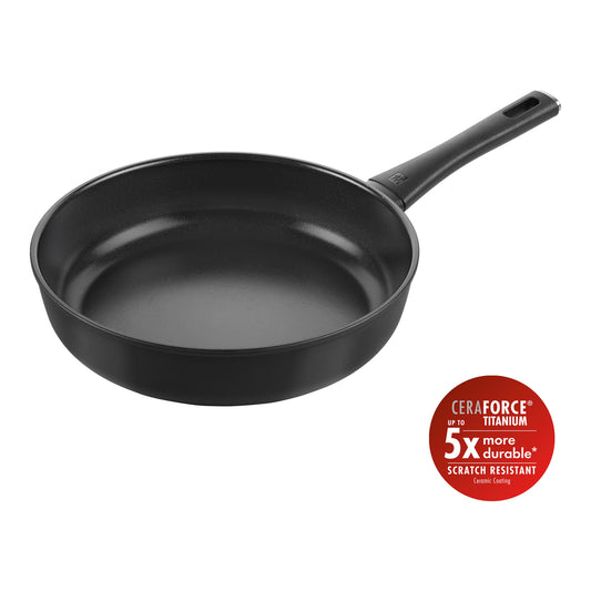ZWILLING Madura Plus Saute Pan, 28 cm, Aluminum, Titanium-Reinforced Ceramic Non-Stick Coating-0