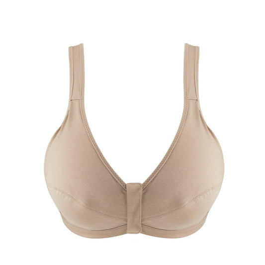 Shell - Full Cup Front Closure Silk & Organic Cotton Wireless Bra-0