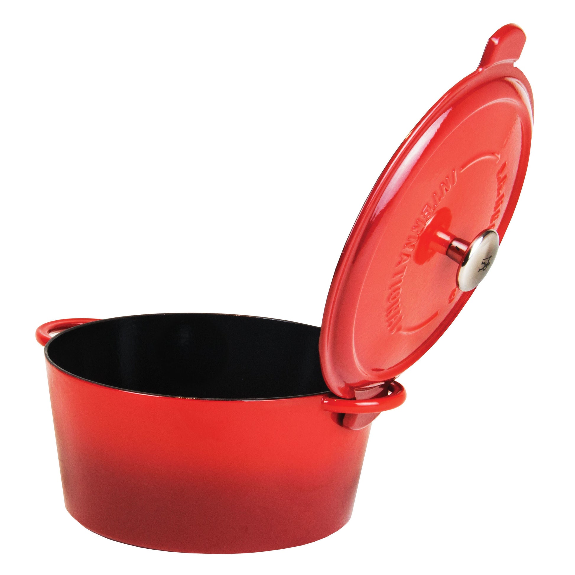 HENCKELS Cast Iron 5.2 L Cast Iron Round French Oven, Red-1