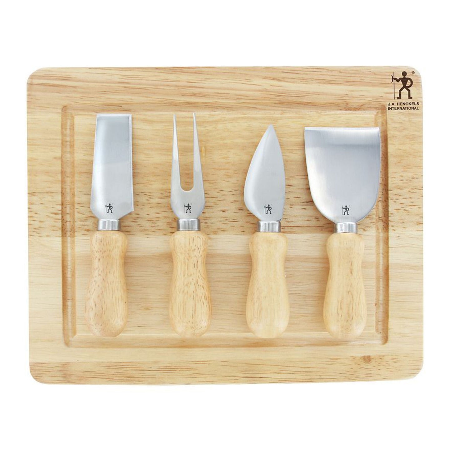 HENCKELS Definition 17 Piece Block Set With Bonus Cheese Set, Nature-1
