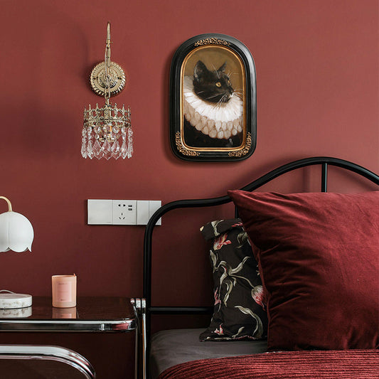 Regal Cat Portrait Wall Art-0