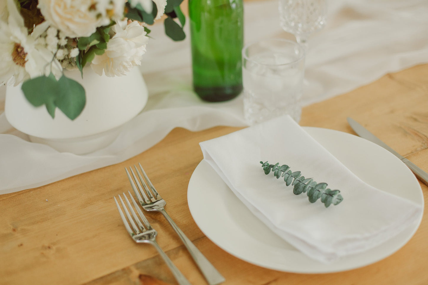 Eucalyptus Mini Stems - Place Setting Set