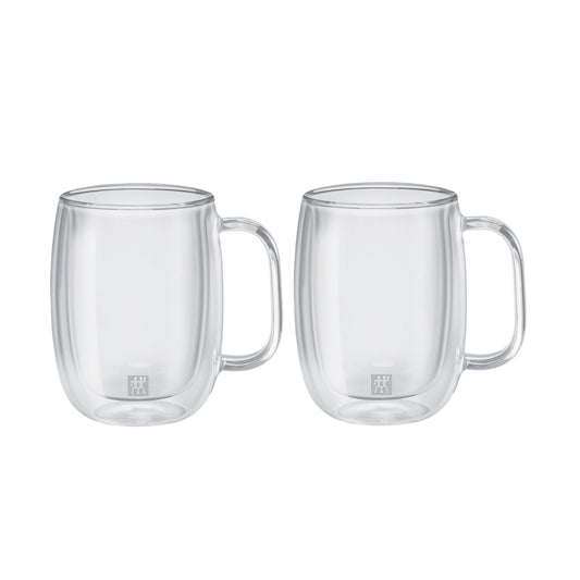 ZWILLING Sorrento Plus 2 Piece Coffee Glass Set, Transparent-0