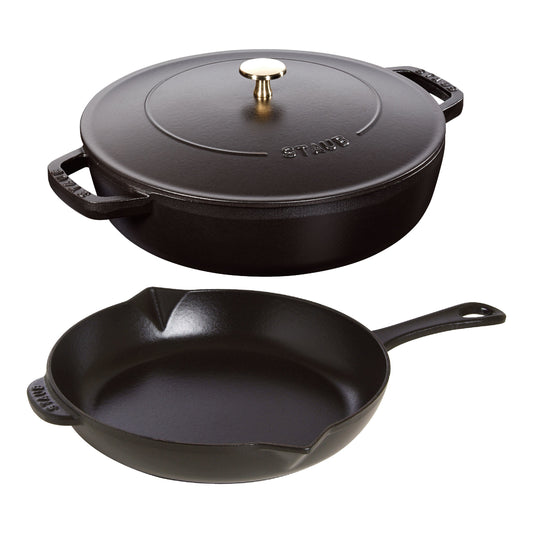 STAUB Cast iron Starter Set 3 Piece-0
