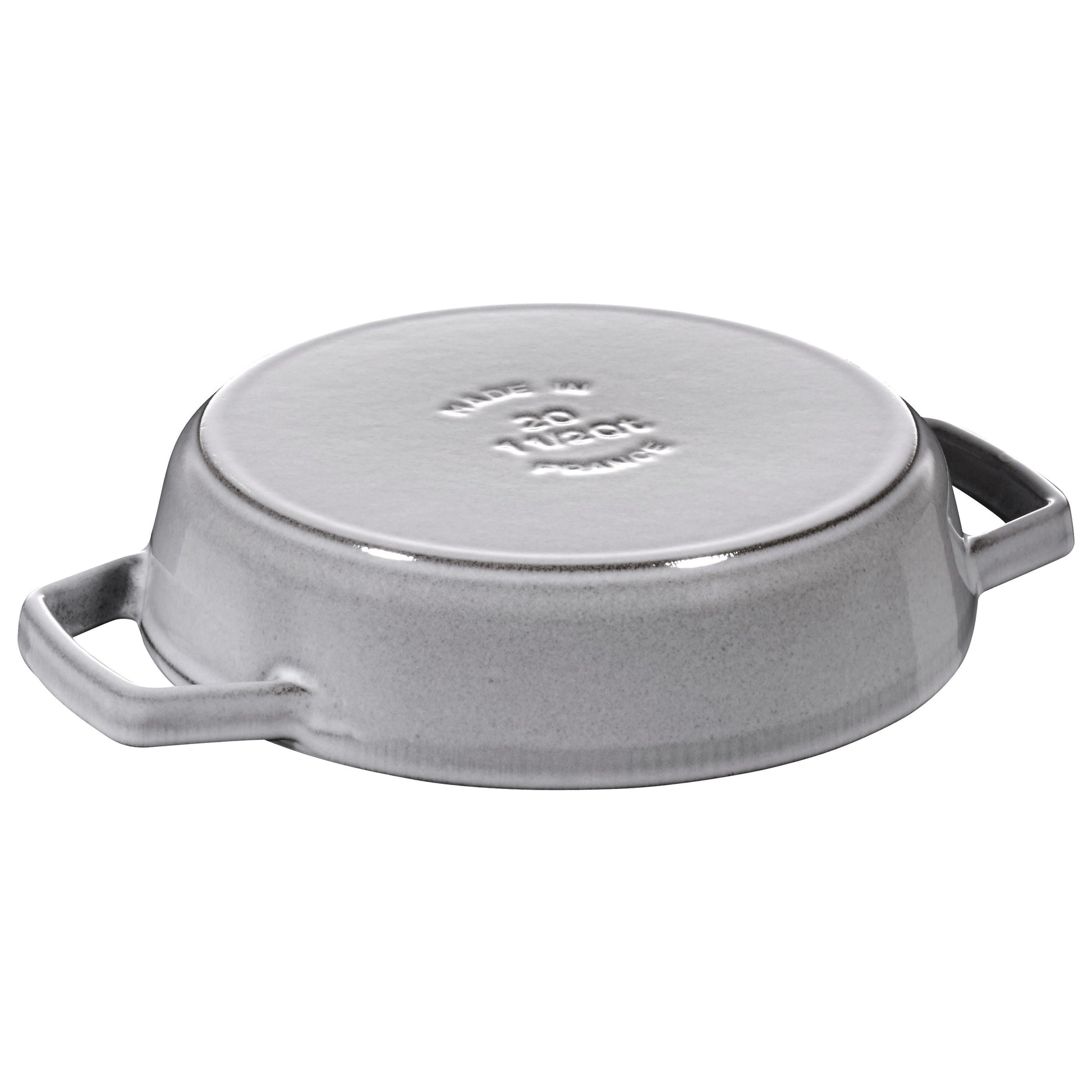 STAUB Pans 20 cm / 8 inch Cast Iron Frying Pan With 2 Handles, Graphite-Grey-1