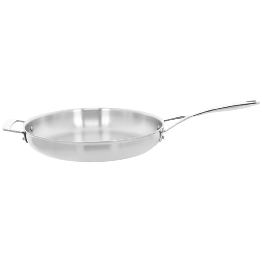 DEMEYERE Essential 5 32 cm / 12.5 inch 18/10 Stainless Steel Frying Pan With Lid-0
