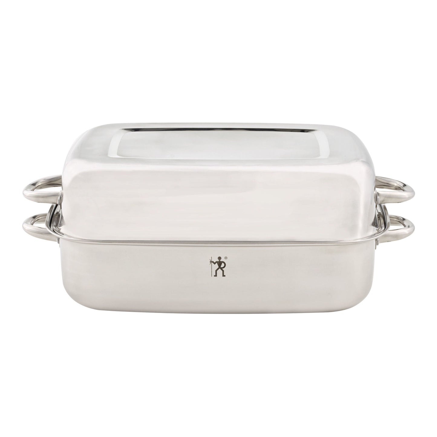 HENCKELS Kitchen Elements  18/10 Stainless Steel Rectangular Roaster, Silver-0