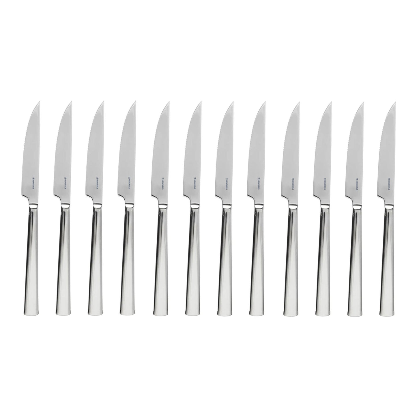 HENCKELS Queensgate Steak Knife Set, 12 Piece, Silver-0