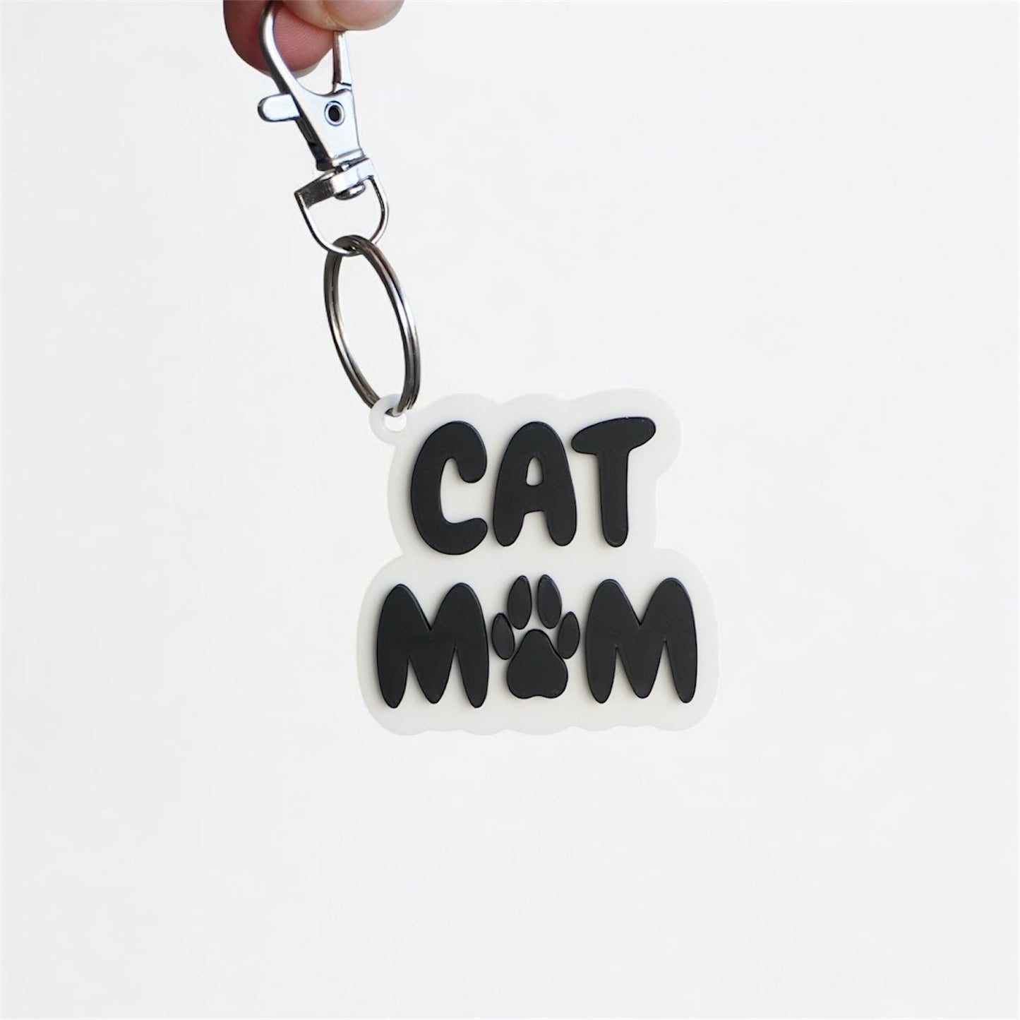 Cat Mom Bag Charm – Color Customization