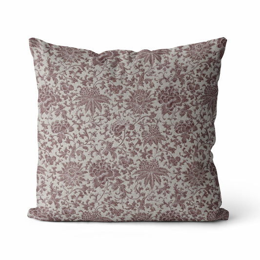 Lyra | Vintage Floral Pillow Cover