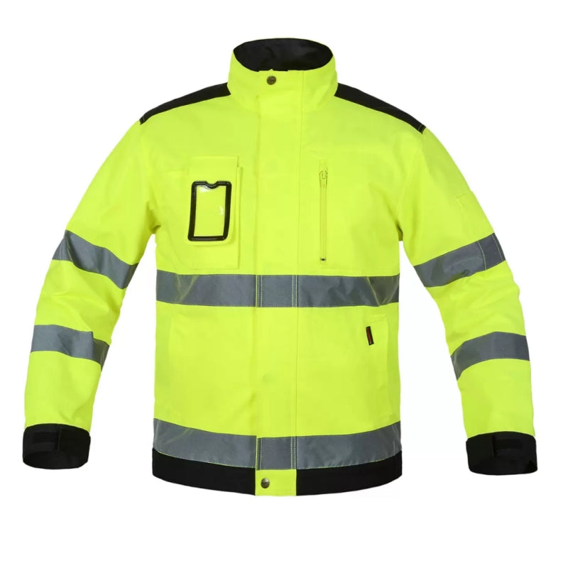 High Visibility Multifunctional Cargo Jacket [B222]-0