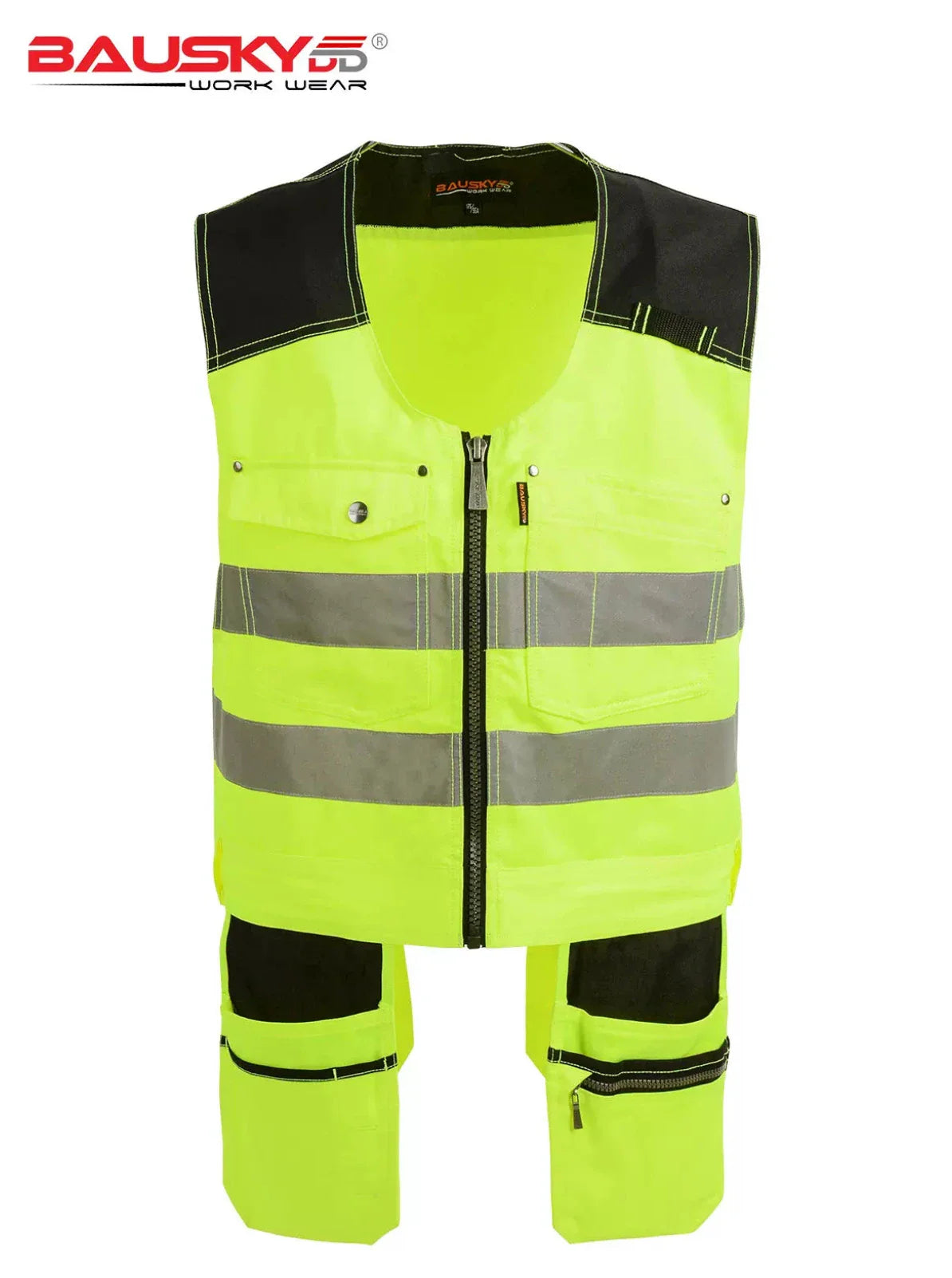 Class 2 Hi Vis Surveyor's Safety Vest [B233]-1