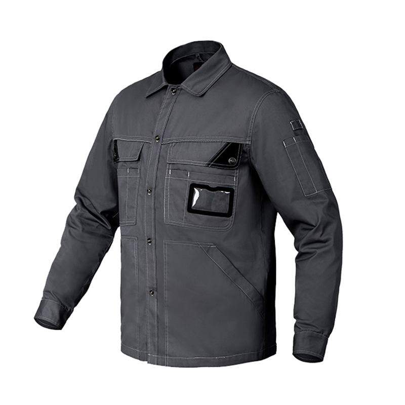 Anti-Static Lightweight Work Shirt – Reflective Trim & Reinforced Pockets [B263]-2
