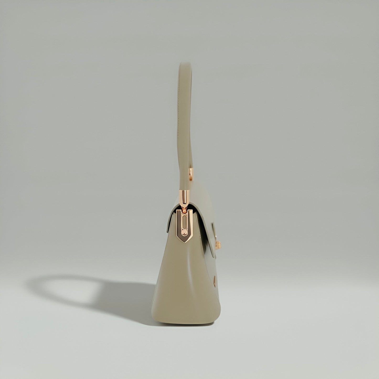 SERENE - Top Handle Shoulder Bag in Green