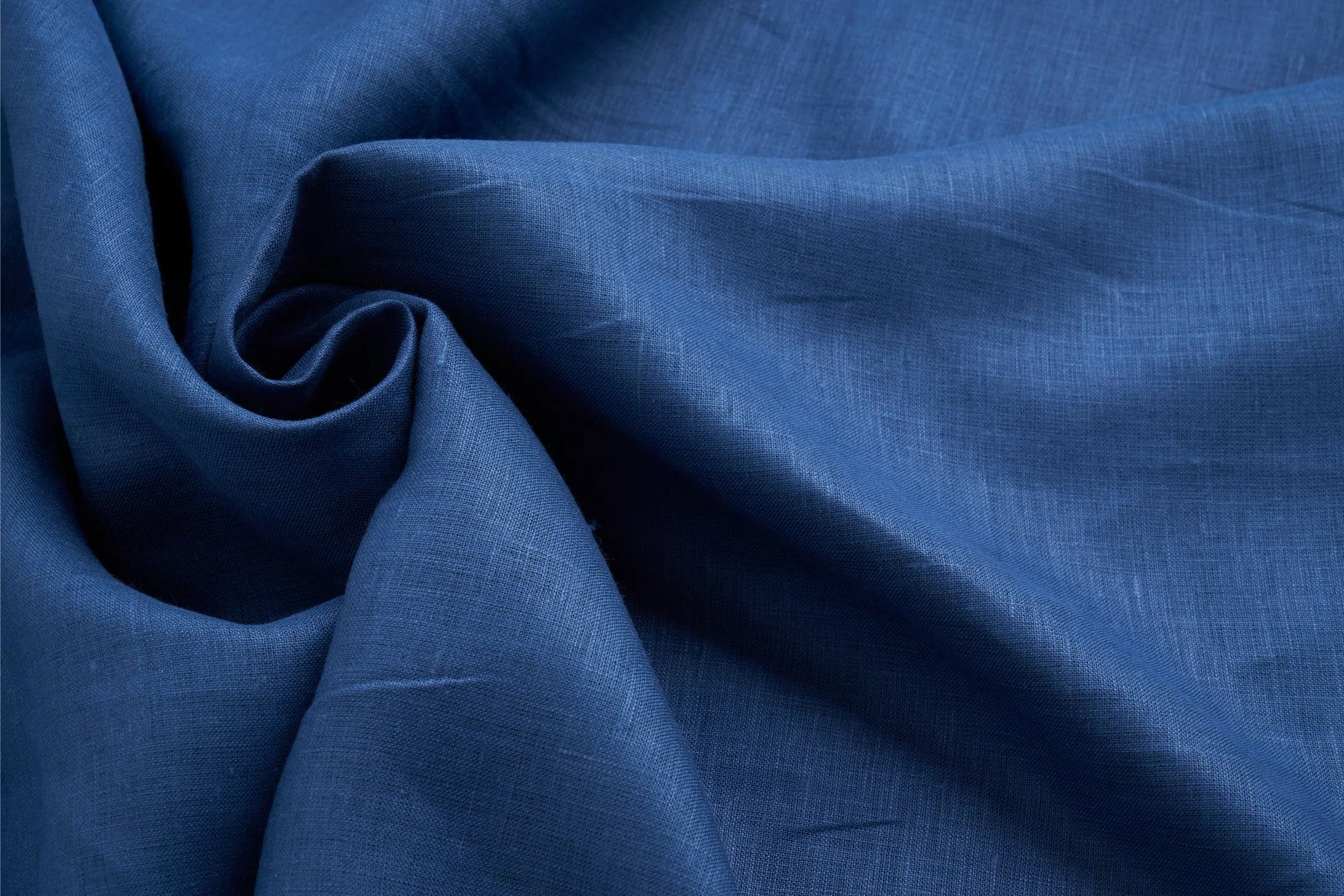 Organic Hemp Fabric - Royal Blue | 170gsm | Soft & Breathable-2