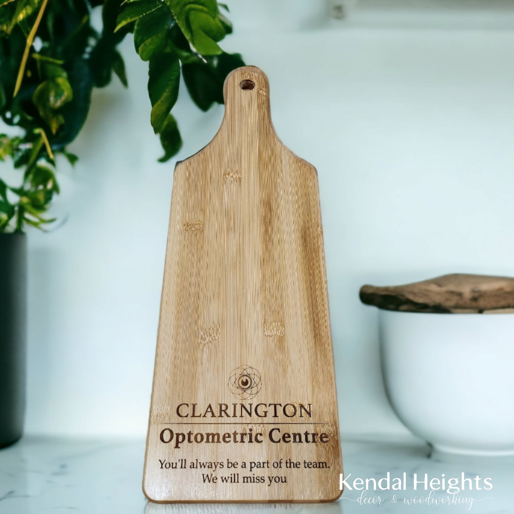 Bamboo Paddle Cutting / Charcuterie Board-1