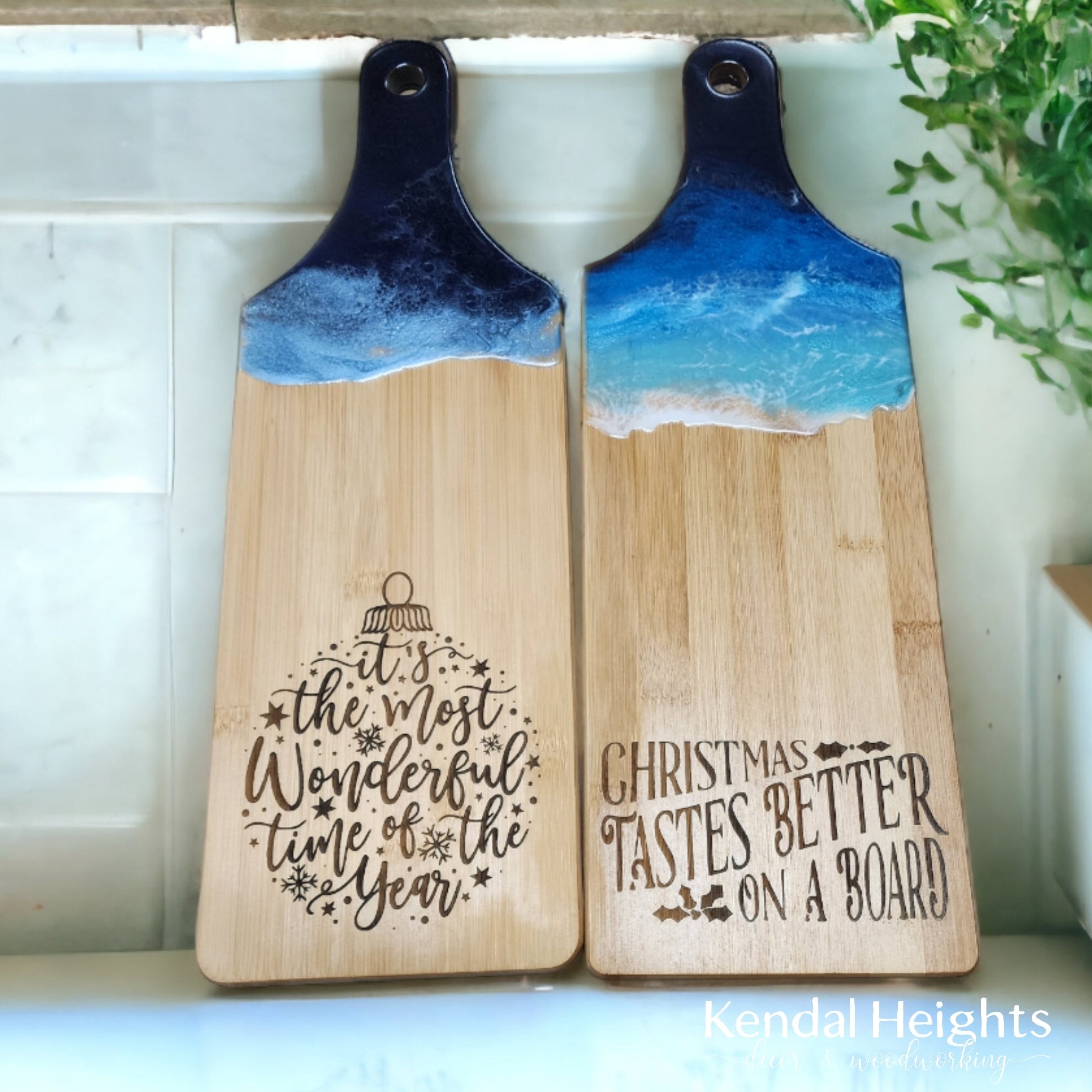 Epoxy Bamboo Cutting Board-11